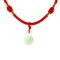 Halskette mit Anhänger aus Jade